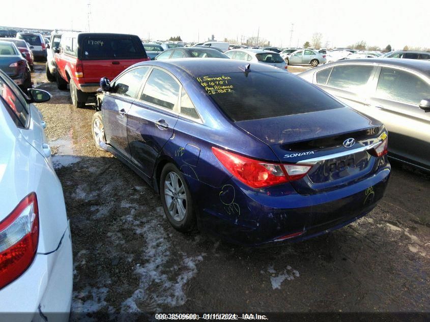 2011 Hyundai Sonata Gls VIN: 5NPEB4AC2BH028551 Lot: 38509600