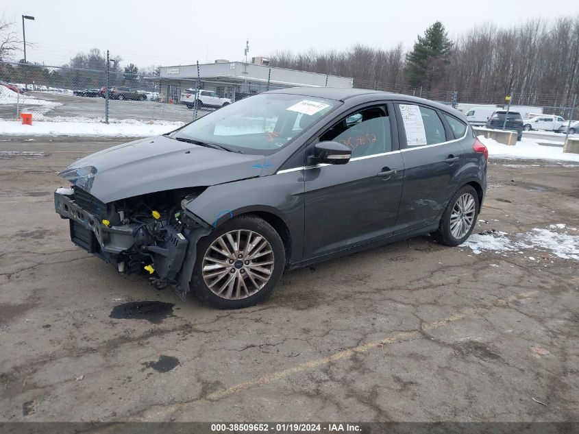 2016 Ford Focus Titanium VIN: 1FADP3N25GL287472 Lot: 38509652