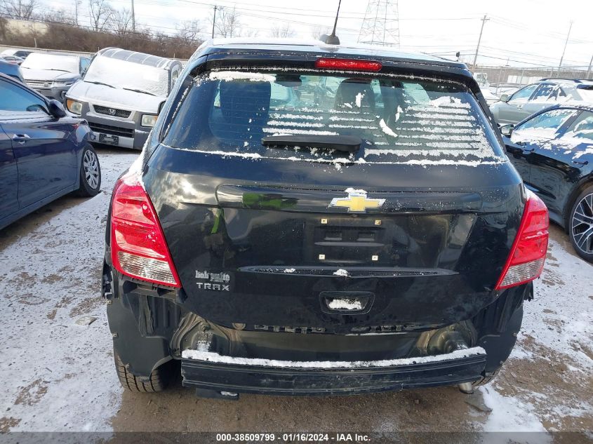 2017 Chevrolet Trax Ls VIN: 3GNCJKSB9HL270290 Lot: 38509799