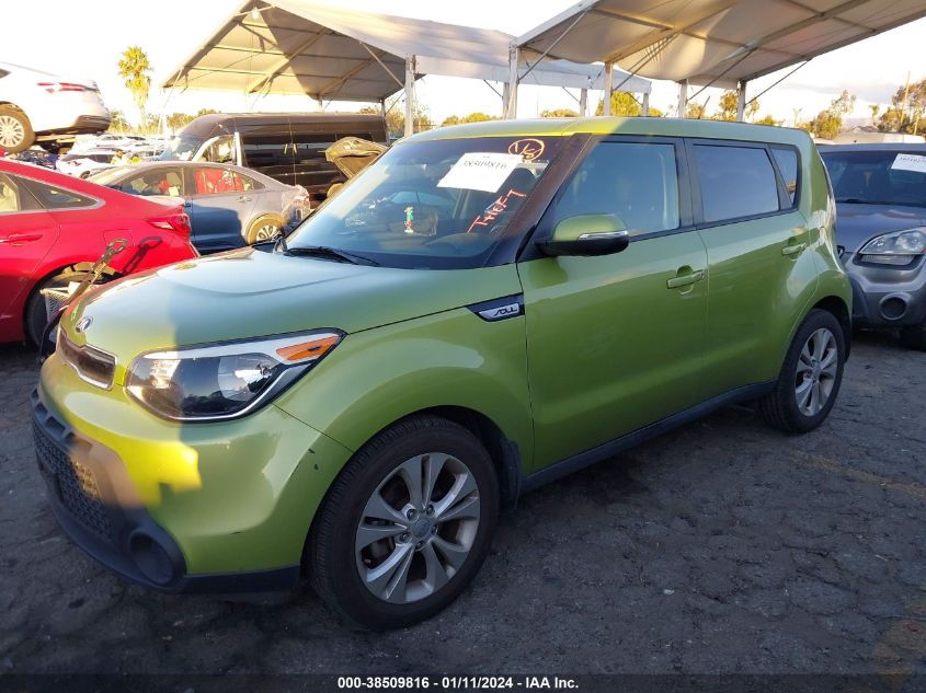 2014 Kia Soul + VIN: KNDJP3A50E7708968 Lot: 38509816