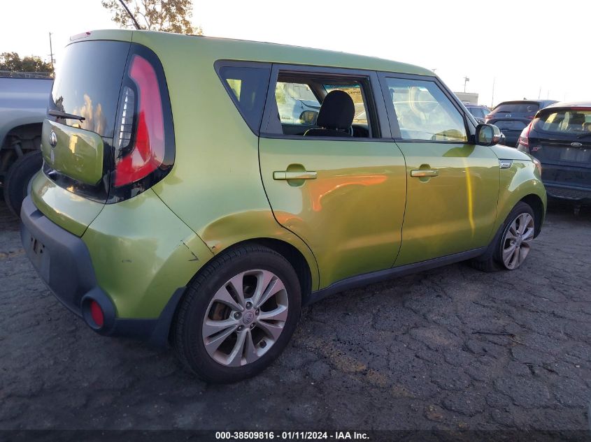 2014 Kia Soul + VIN: KNDJP3A50E7708968 Lot: 38509816