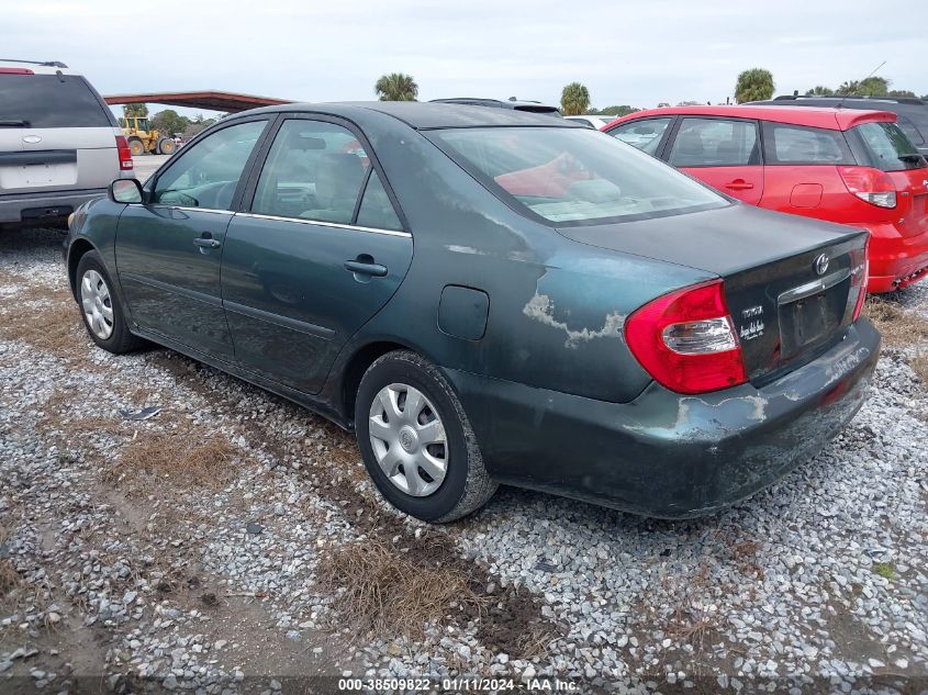 2004 Toyota Camry Le VIN: 4T1BE32K24U308534 Lot: 38509822