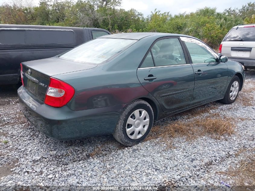 2004 Toyota Camry Le VIN: 4T1BE32K24U308534 Lot: 38509822