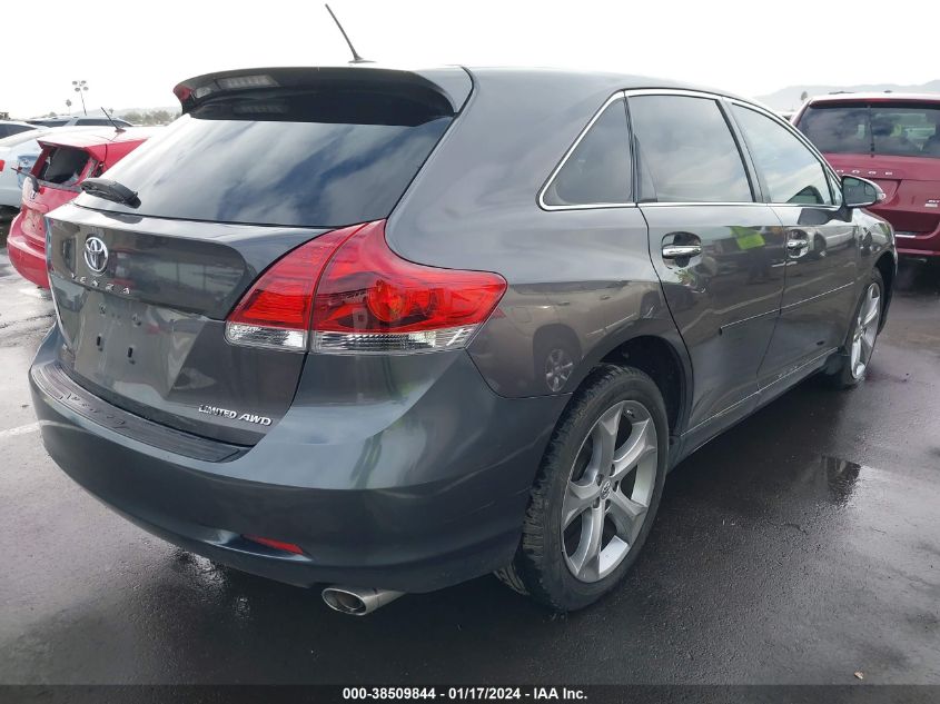 2013 Toyota Venza Limited V6 VIN: 4T3BK3BB8DU090972 Lot: 38509844