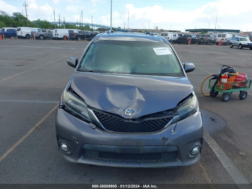 2015 Toyota Sienna Se 8 Passenger/Se Premium 8 Passenger VIN: 5TDXK3DC2FS661579 Lot: 38509905