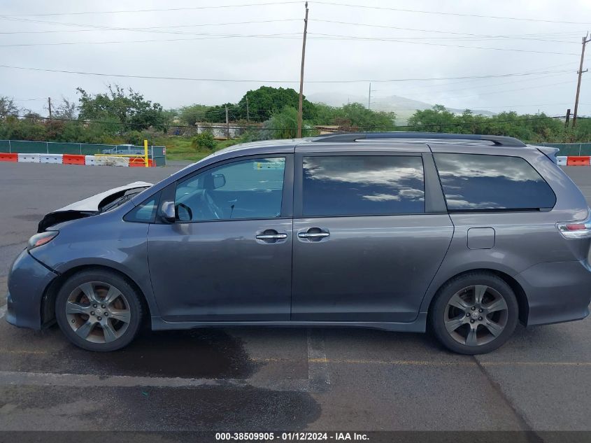 5TDXK3DC2FS661579 2015 Toyota Sienna Se 8 Passenger/Se Premium 8 Passenger