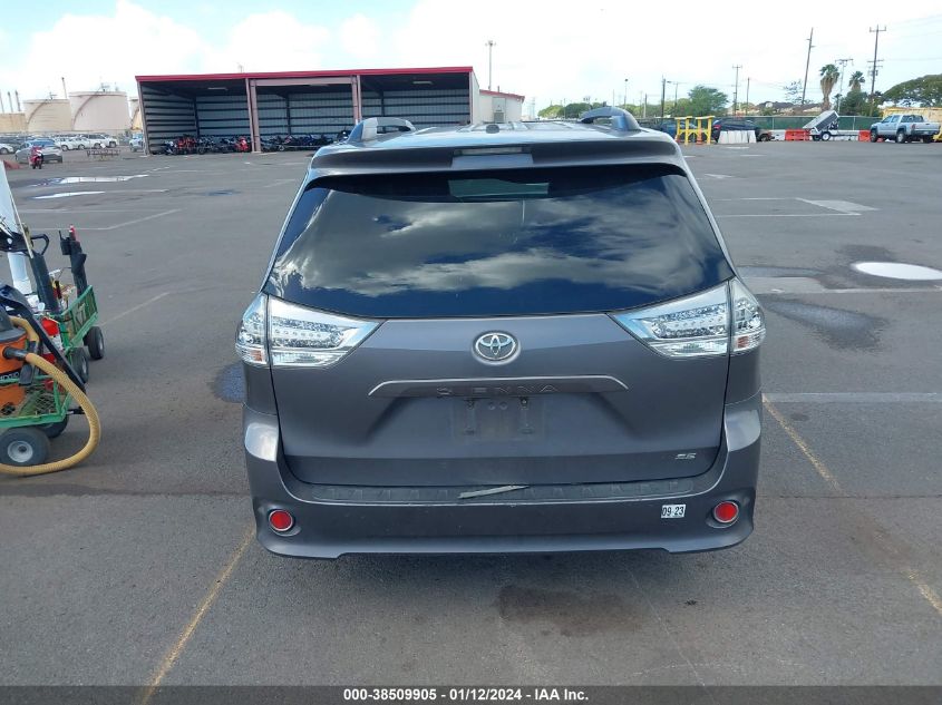 2015 Toyota Sienna Se 8 Passenger/Se Premium 8 Passenger VIN: 5TDXK3DC2FS661579 Lot: 38509905