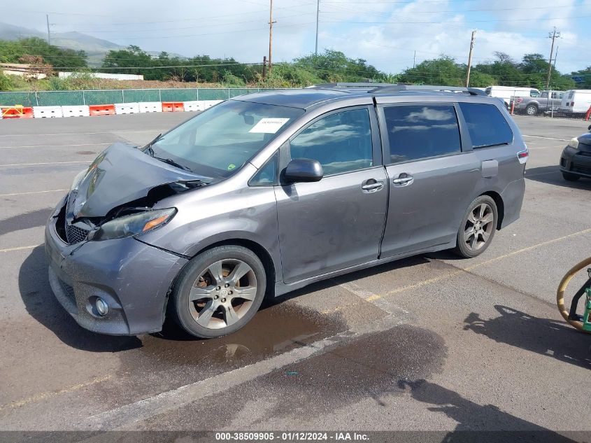 5TDXK3DC2FS661579 2015 Toyota Sienna Se 8 Passenger/Se Premium 8 Passenger