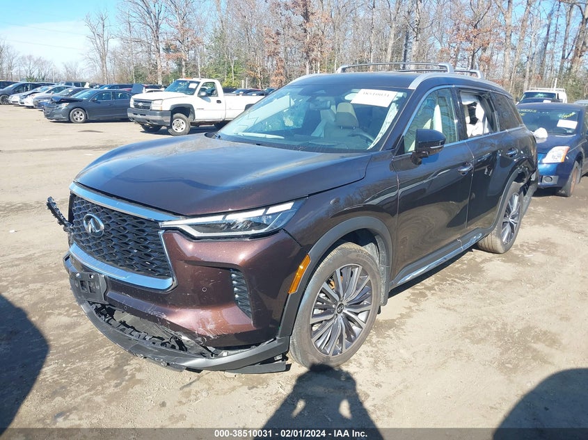 2022 Infiniti Qx60 Sensory Awd VIN: 5N1DL1GS8NC342237 Lot: 38510031