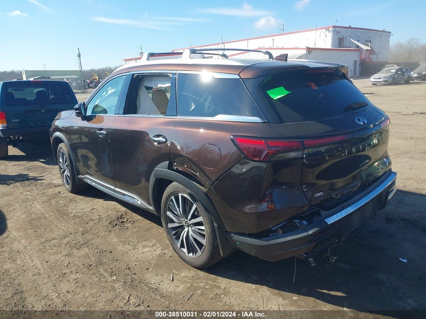 2022 Infiniti Qx60 Sensory Awd VIN: 5N1DL1GS8NC342237 Lot: 38510031