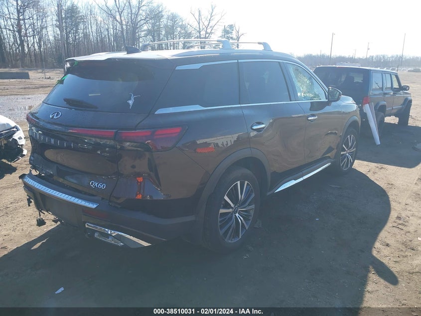 2022 Infiniti Qx60 Sensory Awd VIN: 5N1DL1GS8NC342237 Lot: 38510031