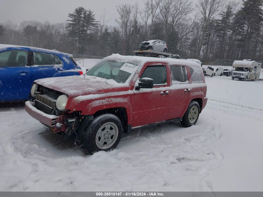 1J8FF28W48D780563 2008 Jeep Patriot Sport