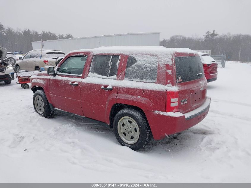 1J8FF28W48D780563 2008 Jeep Patriot Sport