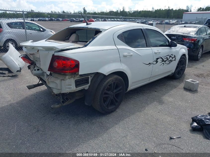 2013 Dodge Avenger Se VIN: 1C3CDZAG1DN521310 Lot: 38510189