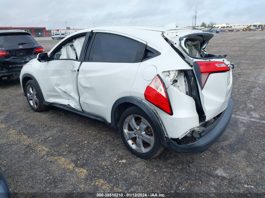 2016 Honda Hr-V Lx VIN: 3CZRU5G35GM716967 Lot: 38510210