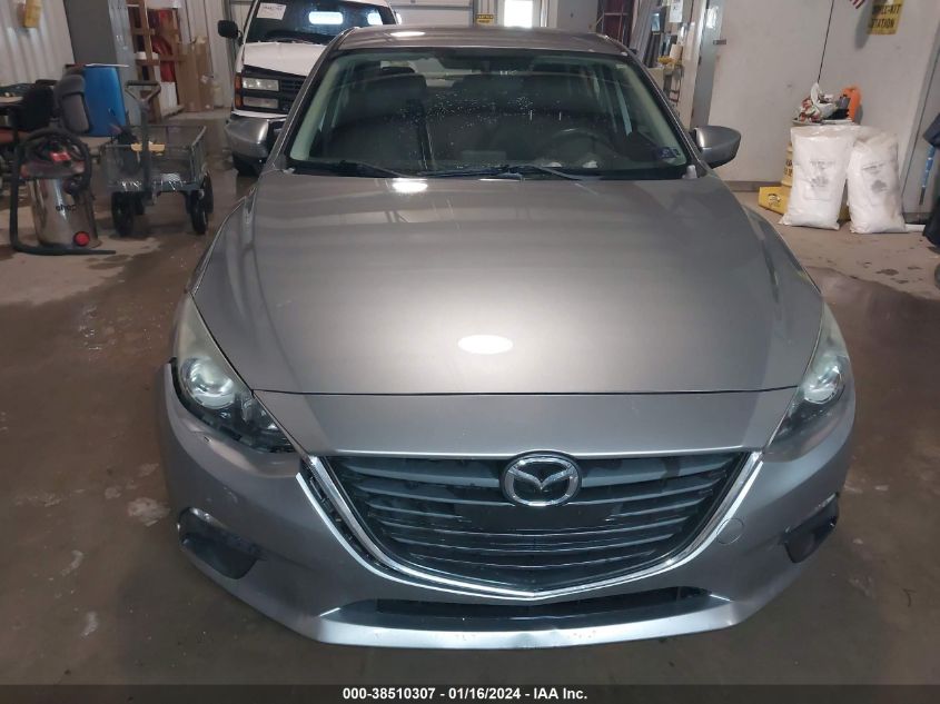 2014 Mazda Mazda3 I Touring VIN: JM1BM1V71E1116933 Lot: 38510307