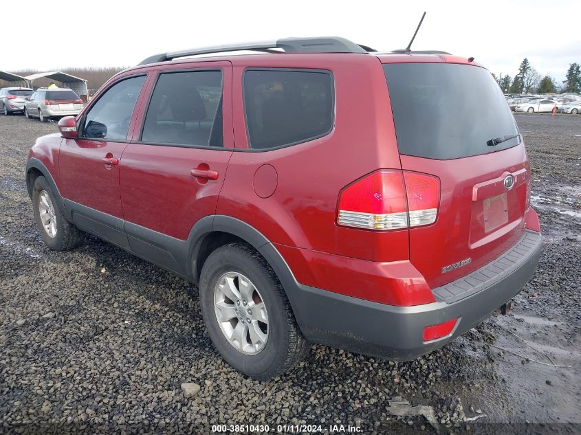 KNDJH741395015682 2009 Kia Borrego Lx V6