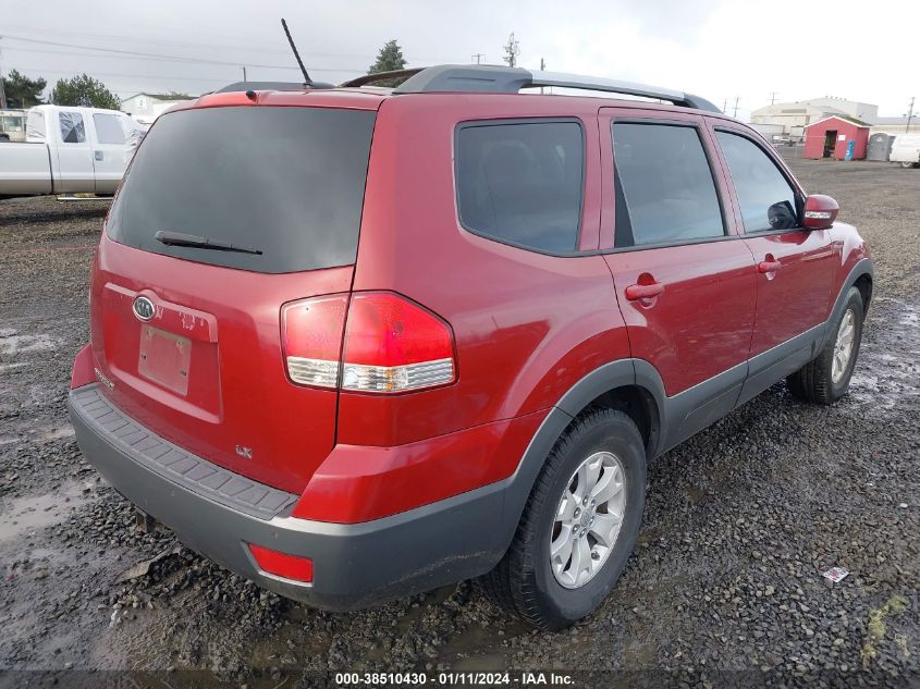 KNDJH741395015682 2009 Kia Borrego Lx V6