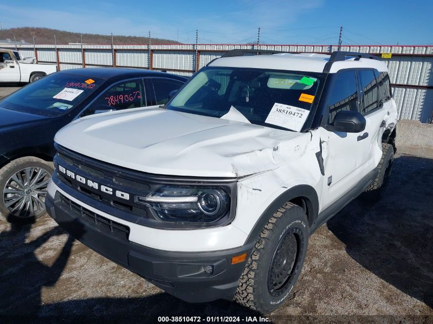 2021 Ford Bronco Sport Big Bend VIN: 3FMCR9B64MRA71907 Lot: 38510472