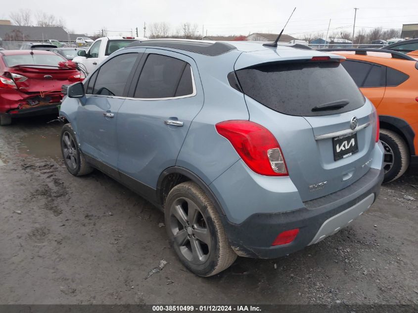 2013 Buick Encore Premium VIN: KL4CJDSB1DB123228 Lot: 38510499