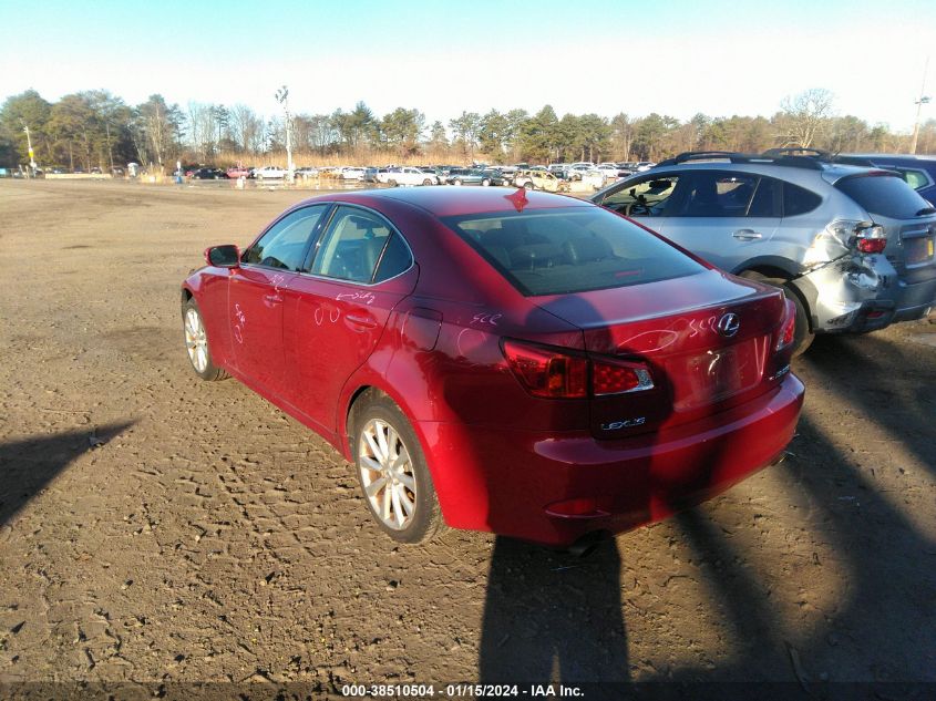 2010 Lexus Is 250 VIN: JTHCF5C27A5043890 Lot: 38510504