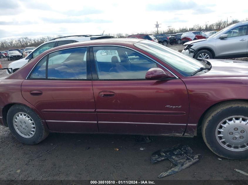 1998 Buick Regal Ls VIN: 2G4WB52K7W1485990 Lot: 38510510