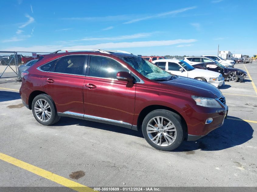 2013 Lexus Rx 350 VIN: 2T2ZK1BA4DC123580 Lot: 38510609