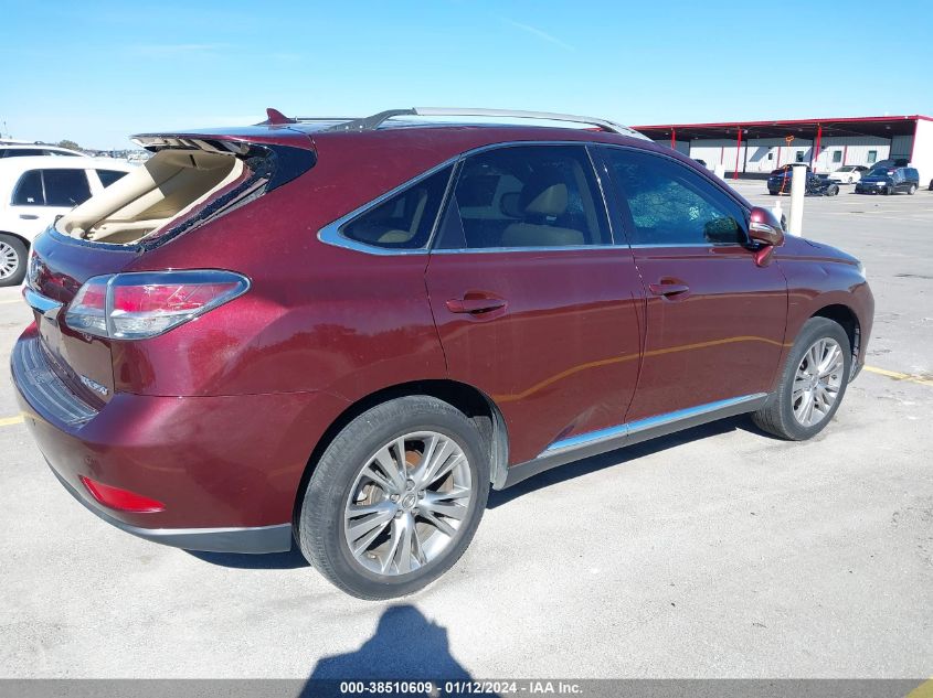 2013 Lexus Rx 350 VIN: 2T2ZK1BA4DC123580 Lot: 38510609