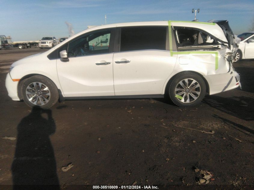 5FNRL6H62NB504519 2022 Honda Odyssey