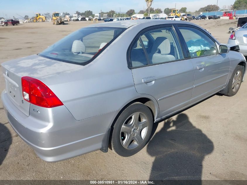 JHMES26735S001105 2005 Honda Civic Ex