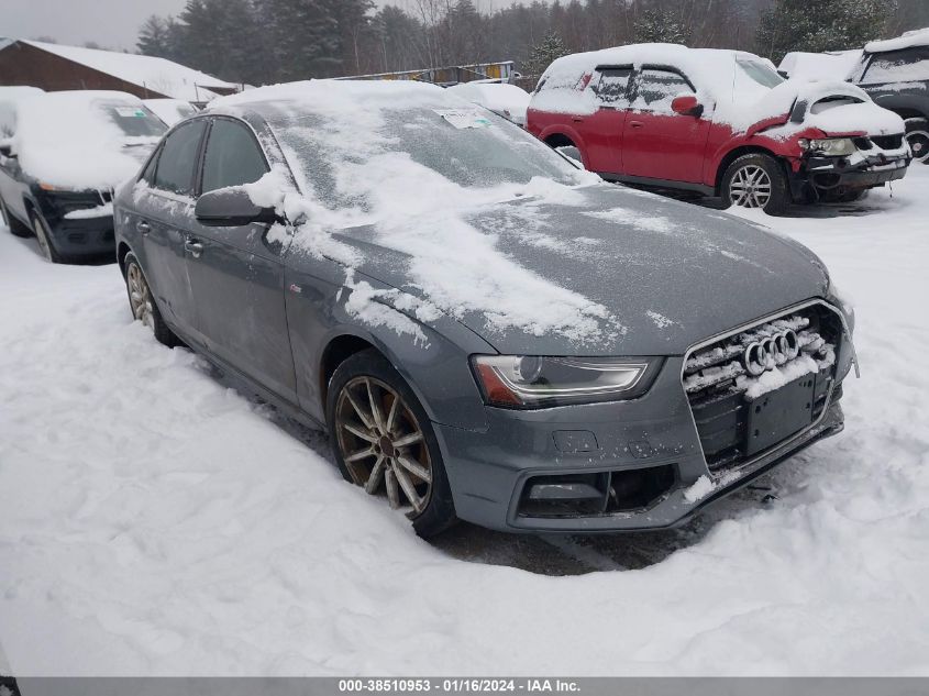 2015 Audi A4 2.0T Premium VIN: WAUBFAFL4FN001529 Lot: 38510953