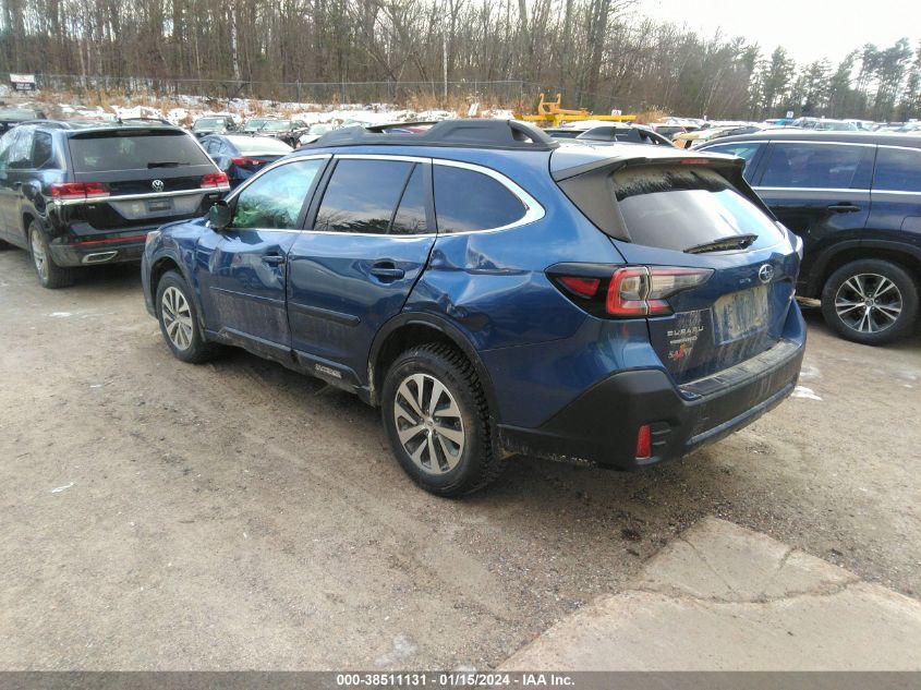 2020 Subaru Outback Premium VIN: 4S4BTACC4L3123925 Lot: 38511131