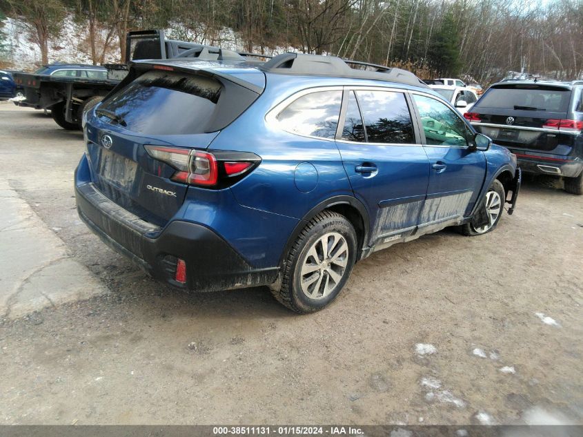 2020 Subaru Outback Premium VIN: 4S4BTACC4L3123925 Lot: 38511131