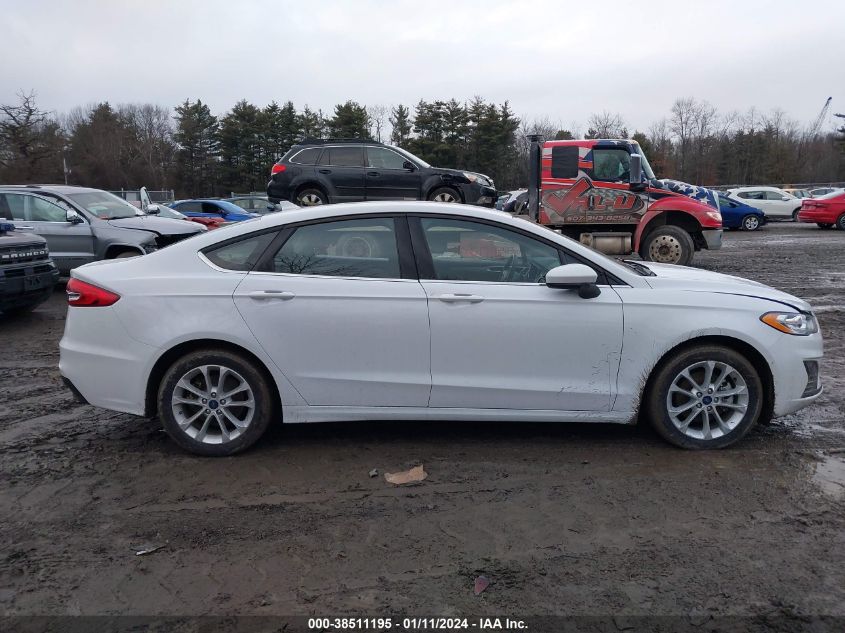 2020 Ford Fusion Hybrid Se VIN: 3FA6P0LU2LR214020 Lot: 38511195