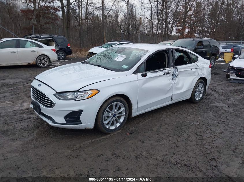 2020 Ford Fusion Hybrid Se VIN: 3FA6P0LU2LR214020 Lot: 38511195