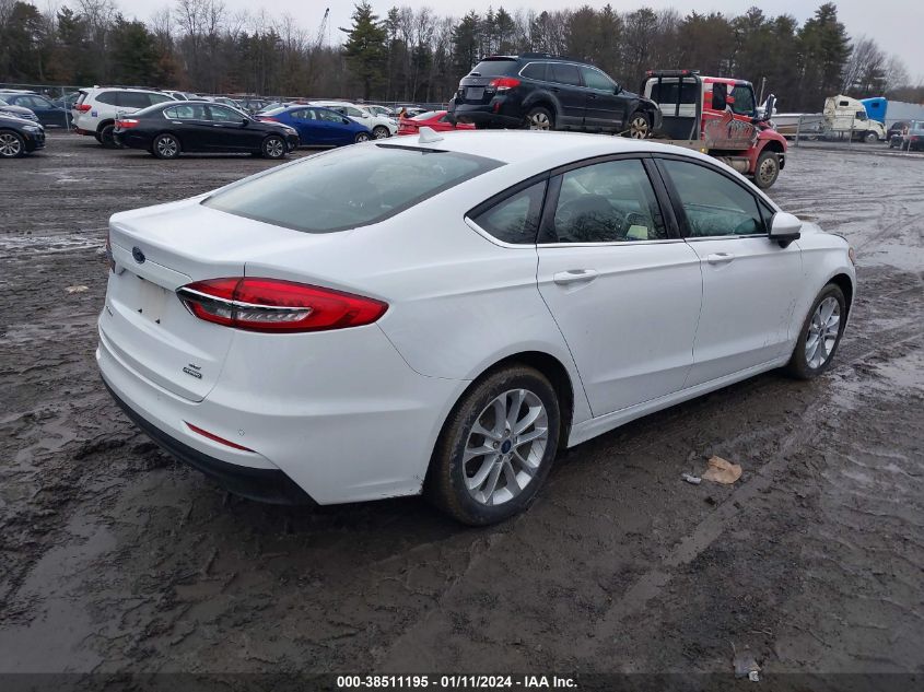 2020 Ford Fusion Hybrid Se VIN: 3FA6P0LU2LR214020 Lot: 38511195