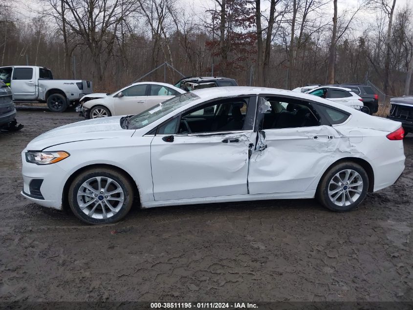 2020 Ford Fusion Hybrid Se VIN: 3FA6P0LU2LR214020 Lot: 38511195