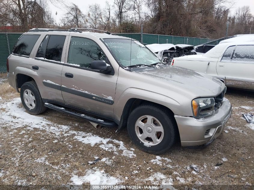 2003 Chevrolet Trailblazer Ls VIN: 1GNDT13SX32316968 Lot: 38511320