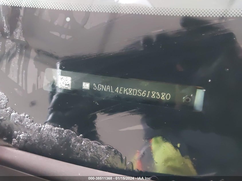 2013 CHEVROLET CAPTIVA SPORT LTZ 3GNAL4EK8DS618380