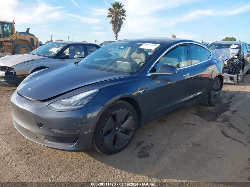 2020 Tesla Model 3 Long Range Dual Motor All-Wheel Drive VIN: 5YJ3E1EB1LF649598 Lot: 38511473