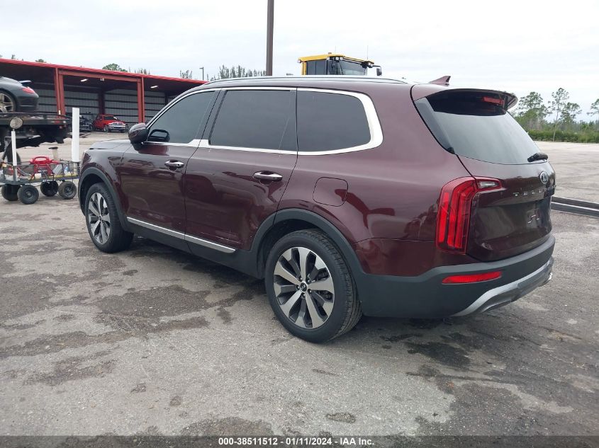 2020 Kia Telluride S VIN: 5XYP64HC7LG007125 Lot: 38511512