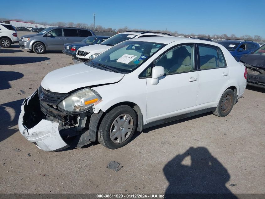 2010 Nissan Versa 1.8S VIN: 3N1BC1AP4AL434012 Lot: 38511529