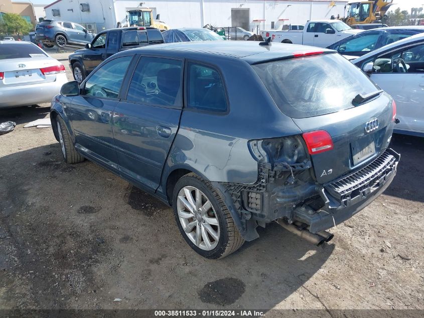 WAUHE78P69A056463 2009 Audi A3 2.0T