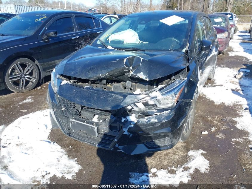 2020 Nissan Versa Sv Xtronic Cvt VIN: 3N1CN8EV7LL860893 Lot: 38511587