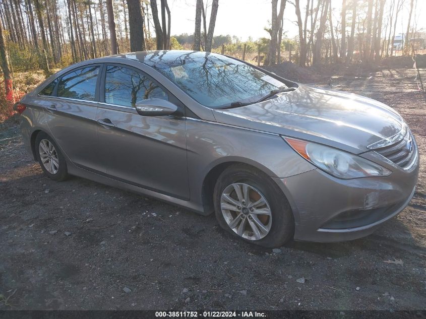 2014 Hyundai Sonata Gls VIN: 5NPEB4AC3EH864289 Lot: 38511752