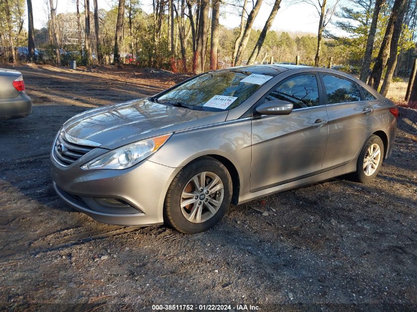 2014 Hyundai Sonata Gls VIN: 5NPEB4AC3EH864289 Lot: 38511752