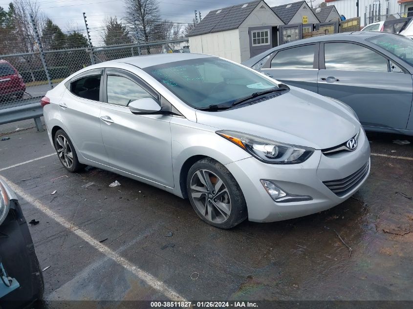 2015 Hyundai Elantra Limited VIN: 5NPDH4AE3FH629937 Lot: 38511827