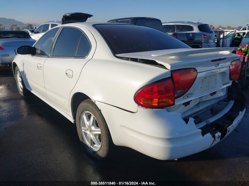 2004 Oldsmobile Alero Gl1 VIN: 1G3NL52F14C219680 Lot: 38511840