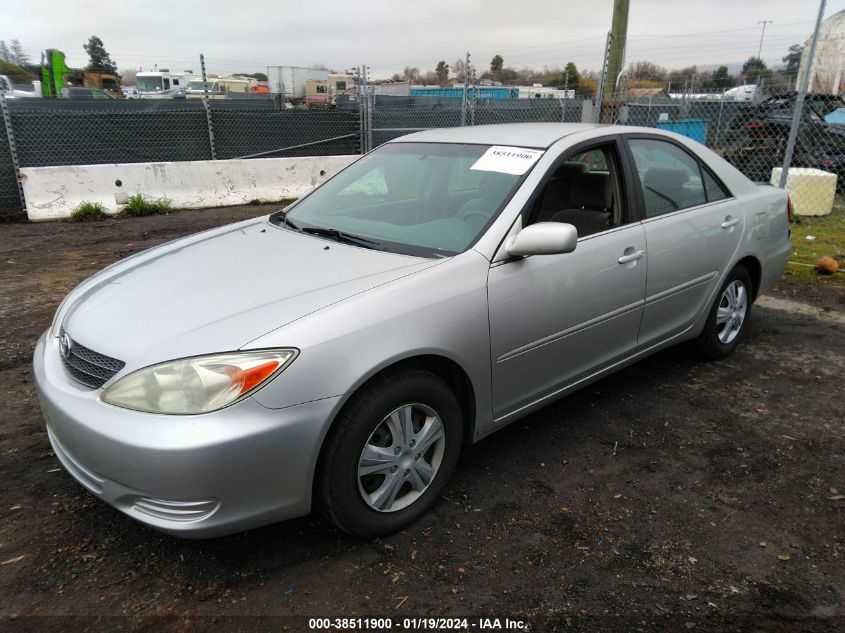 4T1BE30K62U060711 2002 Toyota Camry Le