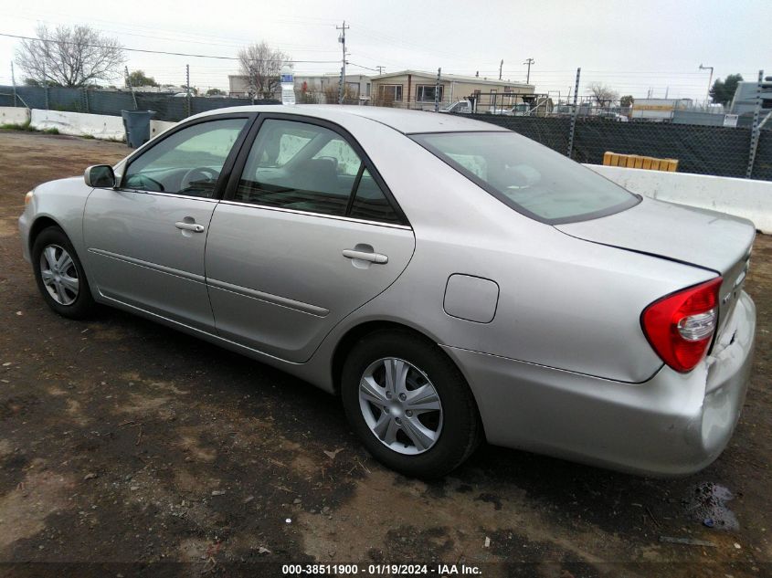 4T1BE30K62U060711 2002 Toyota Camry Le